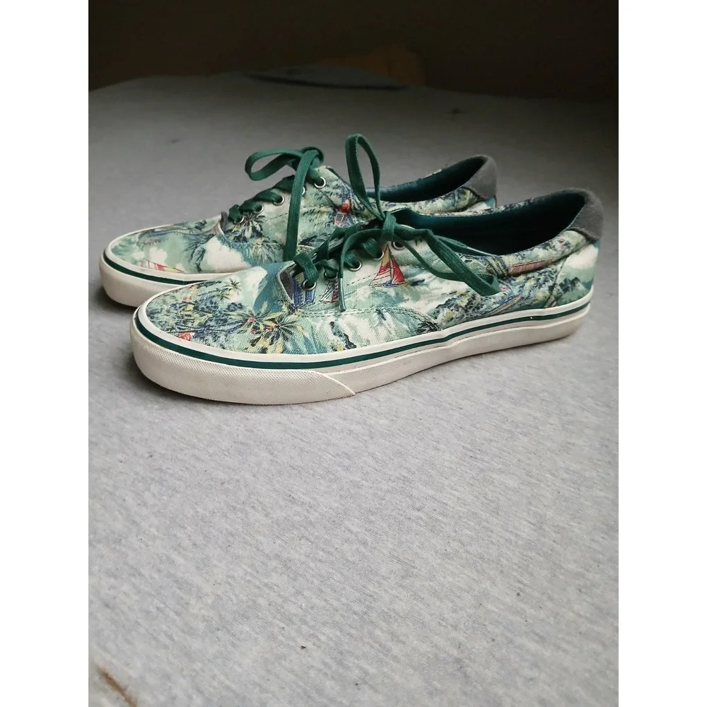 Ralph Lauren Shoes 9 D Thornton III Sailor Comfort Casual Boat Yacht Preppy Grey